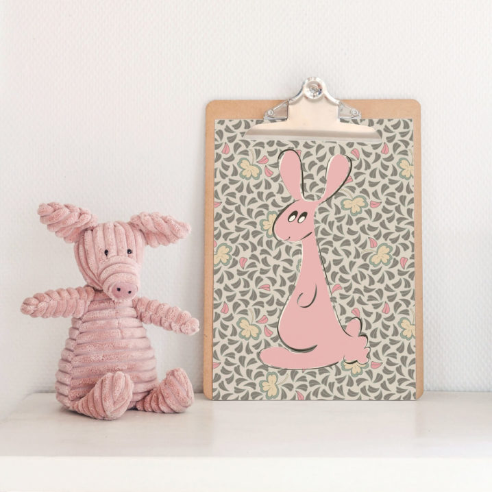 Bunny_Pink_ByAnnika_Rabbit_Print_3